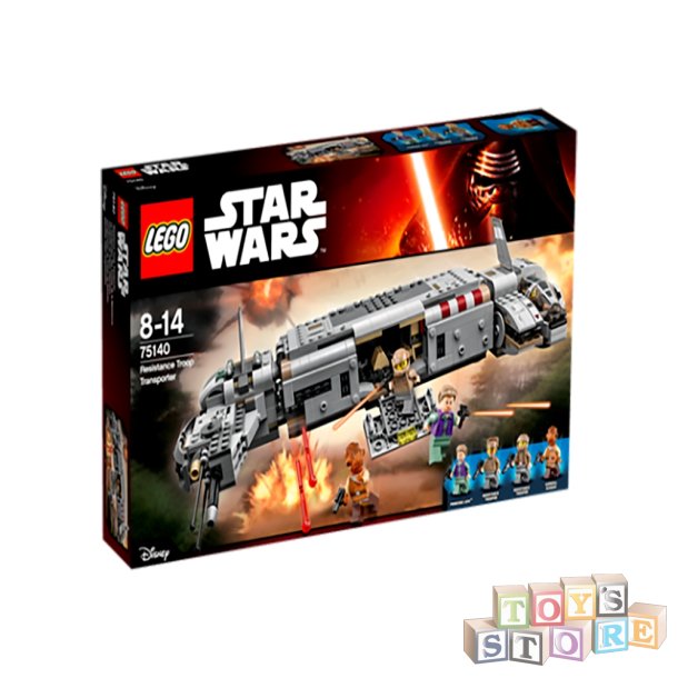 LEGO STARWARS Resistance Troop Transporter 75140