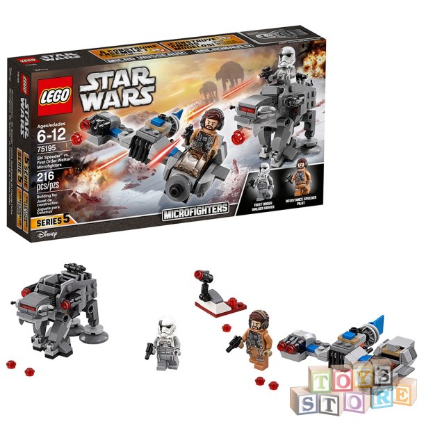 LEGO STARWARS Skispeeder mod Den Frste Ordens ganger Microfighters   75195