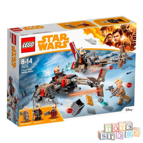 LEGO STARWARS Himmelrytternes swoopcykler 75215