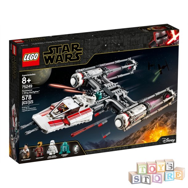 LEGO STARWARS Modstandsbevgelsens Y-wing-stjernejager 75249