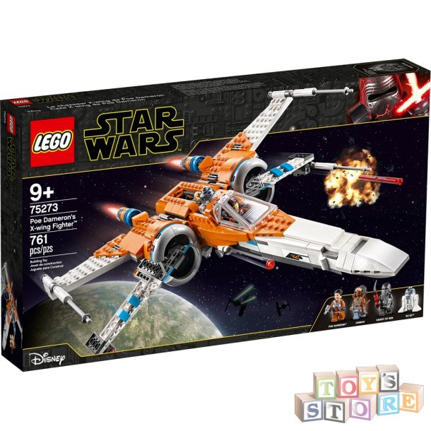 LEGO STARWARS Poe Damerons X-wing-jager 75273 