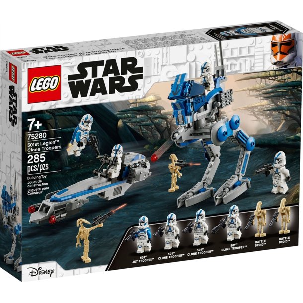 LEGO STARWARS Klonsoldater fra 501. legion 75280