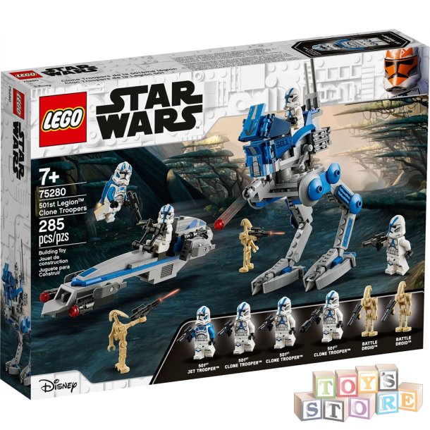 LEGO STARWARS Klonsoldater fra 501. legion 75280