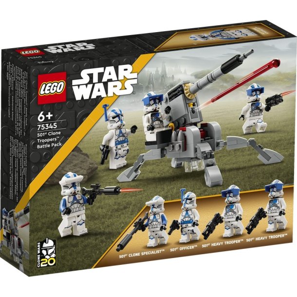 LEGO STARWARS Battle Pack med klonsoldater fra 501. legion 75345