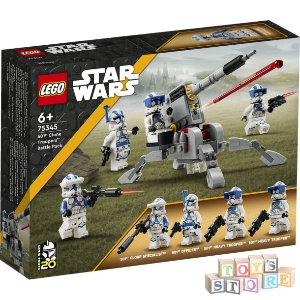 LEGO STARWARS Battle Pack med klonsoldater fra 501. legion 75345