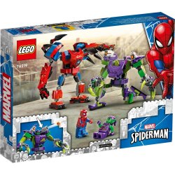  Spider-Man og Green Goblins mech-robotkamp 76219