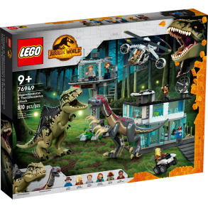 LEGO Jurassic world Giganotosaurus og therizinosaurus-angreb  76949