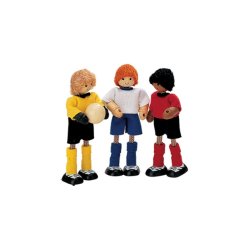 Sportdukker fodboldspilere 