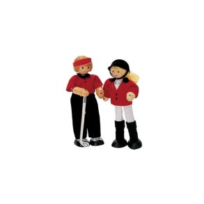 Sportdukker hestepige og golfspiler