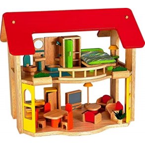 Lykkeligt hjem med mbler - Bredygtigt trlegetj