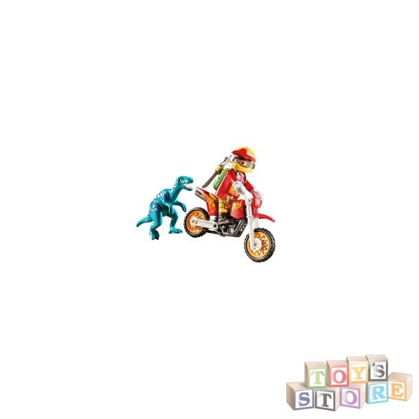 Playmobil - Motocross-cykel med Raptor 9431