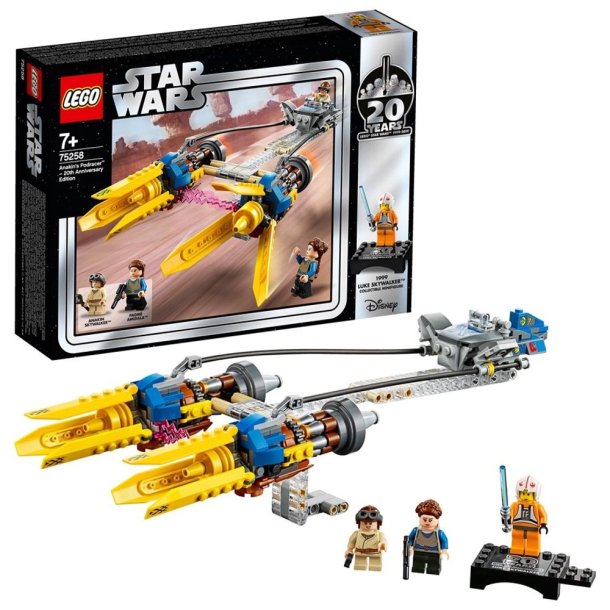 LEGO STARWARS Anakins podracer&#153; &#150; 20-rs jubilumsudgave 75258