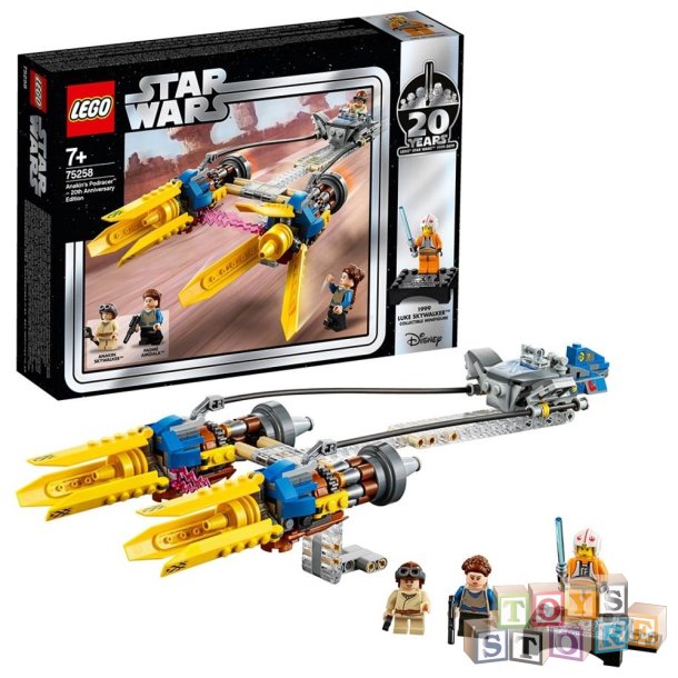 LEGO STARWARS Anakins podracer&#153; &#150; 20-rs jubilumsudgave 75258