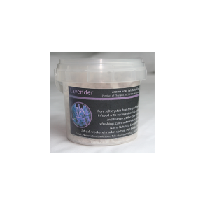 Badesalt med duft af lavendel 100g