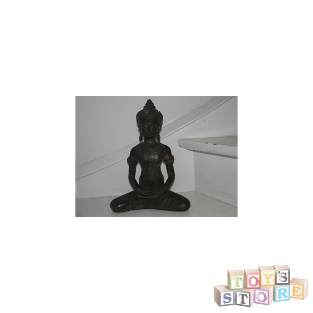 Buddha meditation og flelsesmssig balance. Bronze 33cm