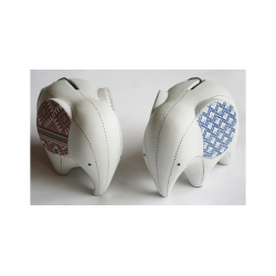 Elefant sparebsse med bl rer