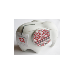 Elefant sparebsse med rde rer