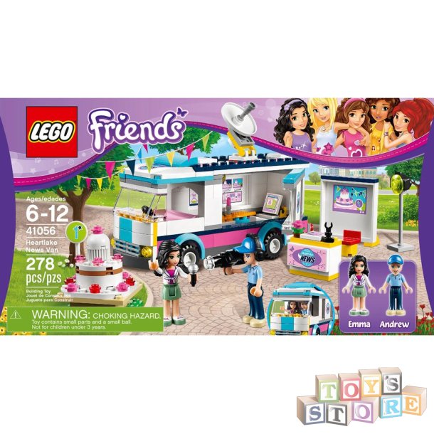 LEGO Friends - Heartlake Nyheders reportagevogn 41056