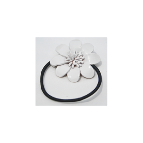 Hrelastik med lder blomst i hvid