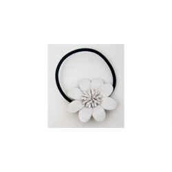 Hrelastik med lder blomst i hvid