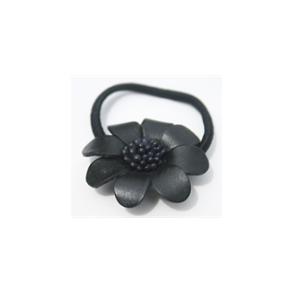 Hrelastik med lder blomst i sort.