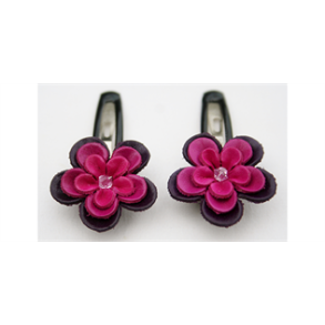 Hrspnder med lder blomst i lilla, pink og coral.