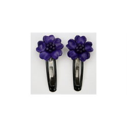 Hrspnder med lder blomst i marinebl.