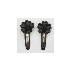 Hrspnder med lder blomst i sort.