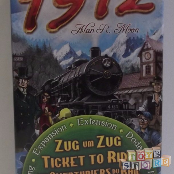 Europa 1912 Expansion to Ticket to Ride - Days of Wonder lfcabg130