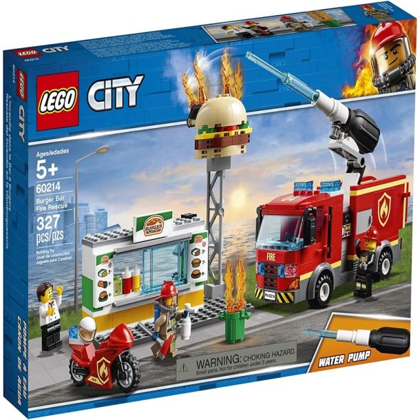 LEGO CITY Brand p burgerbaren 60214