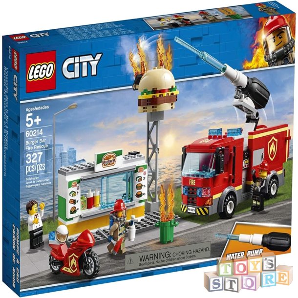 LEGO CITY Brand p burgerbaren 60214