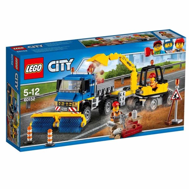 LEGO CITY Fejemaskine og gravemaskine 60152