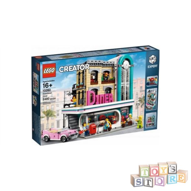 LEGO CREATOR EXPERT Midtbyens caf&eacute; 10260