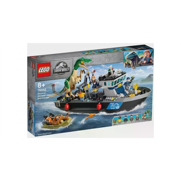 LEGO Jurassic world Baryonyx-dinosaurflugt i bd 76942