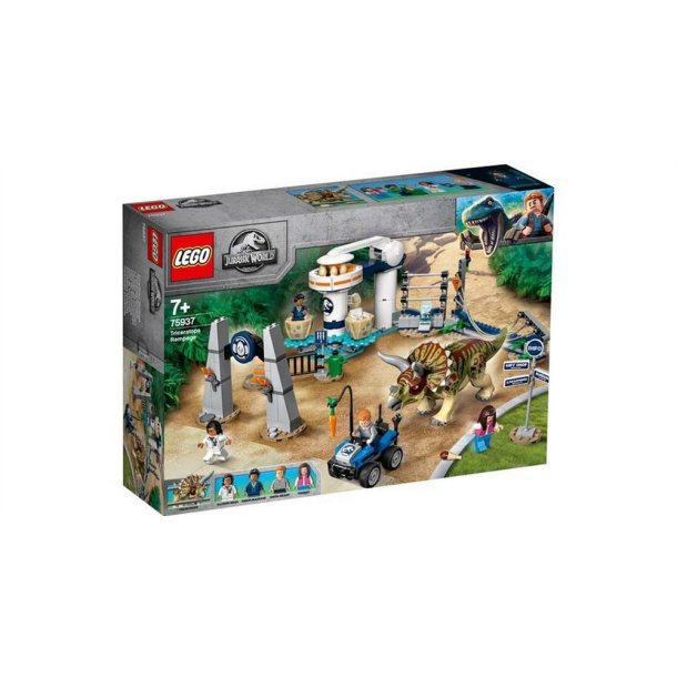 LEGO Jurassic world Triceratops-ravage 75937