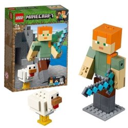 LEGO MINECRAFT Stor Alex-figur med hne 21149