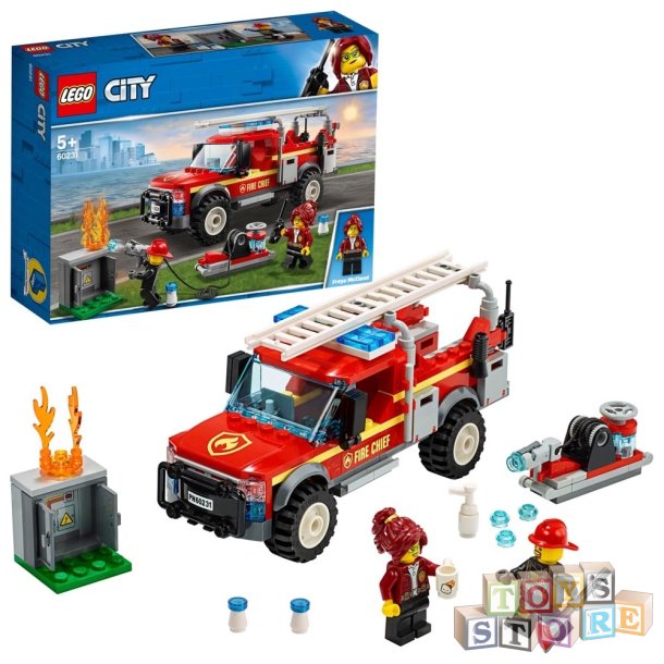 LEGO CITY Brandchefens pionervogn 60231