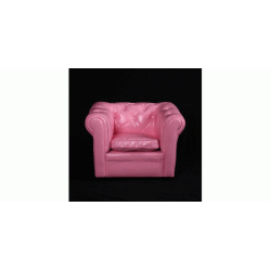 Chesterfield lyserd 1 person stol 