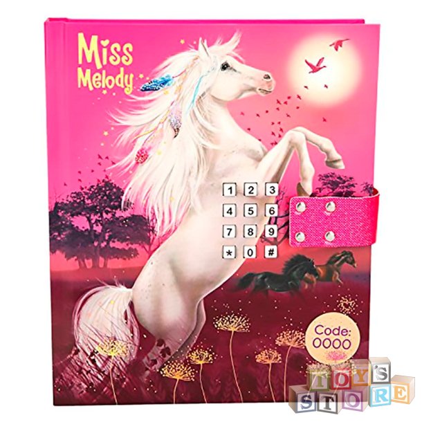 Miss Melody Dagbog m/ls, musik 048786_A 