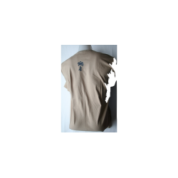 Ocean beach t-shirt xl sand