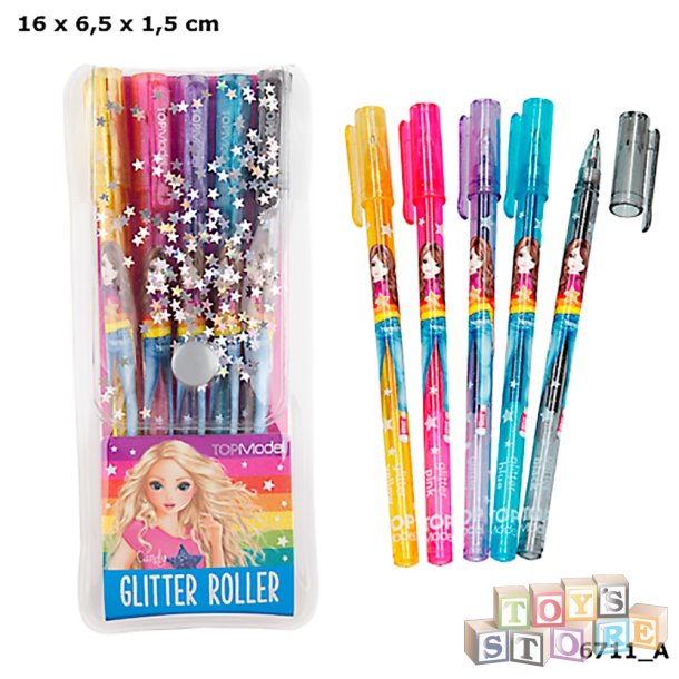 TOPModel Glitter Gelpen st 046711 