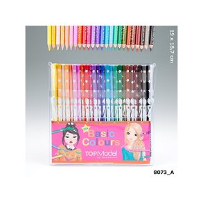 TOPModel Farveblyanter, 24 stk, YouTube