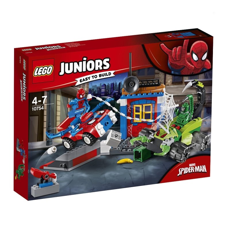 Spider-Mans gadekamp mod Scorpion 10754