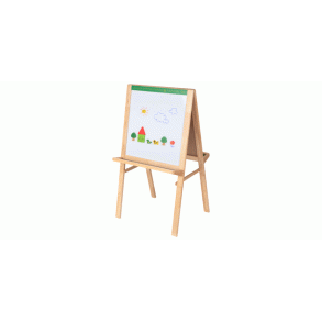 Tegnetavle af bredygtigt tr