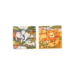 Safari klods - puslespil