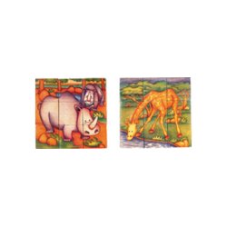 Safari klods - puslespil