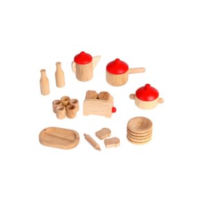 Kkkengrej og service til dukkehus