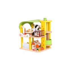 Dyreklinik med dukker