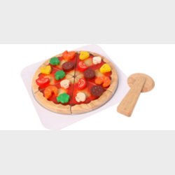 Yummy pizza af b�redygtigt tr�