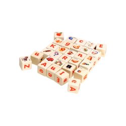 Alfabet klodser engelsk - IKKE P LAGER